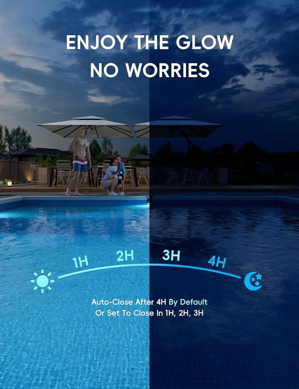 🌟New Series — Poolside Solar Light for Swimming Pool ✨