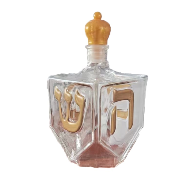 Hanukkah 2025 Dreidel Whiskey Bottle