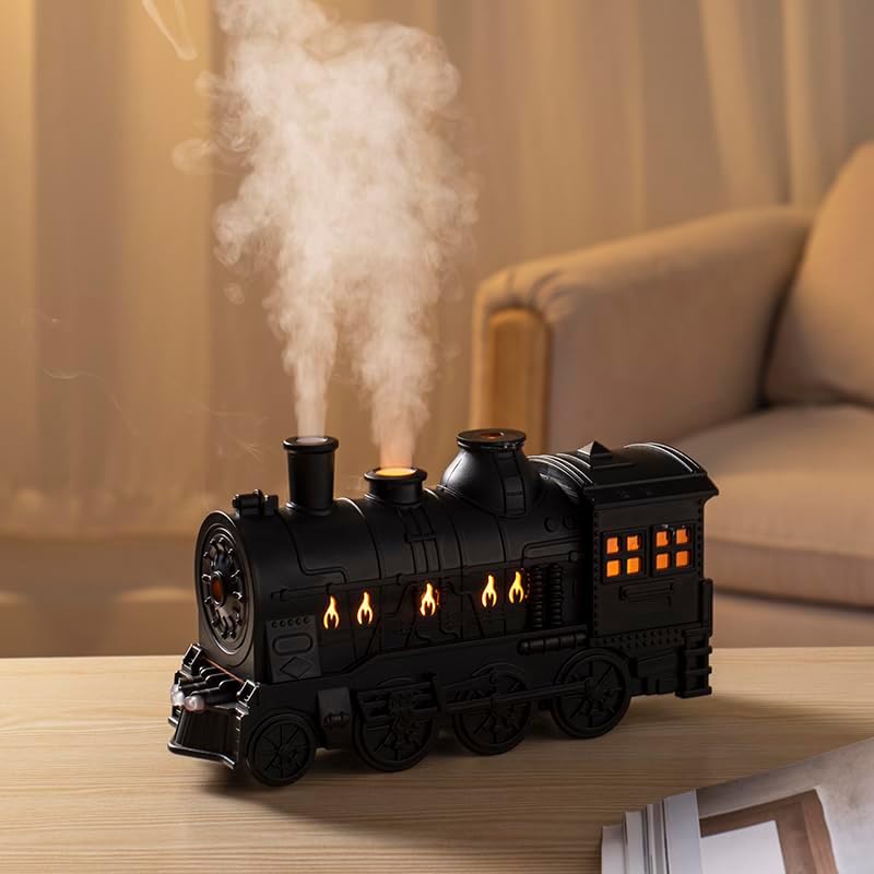Retro Train Essential – Cool Mist Humidifier with 2 Spray Modes