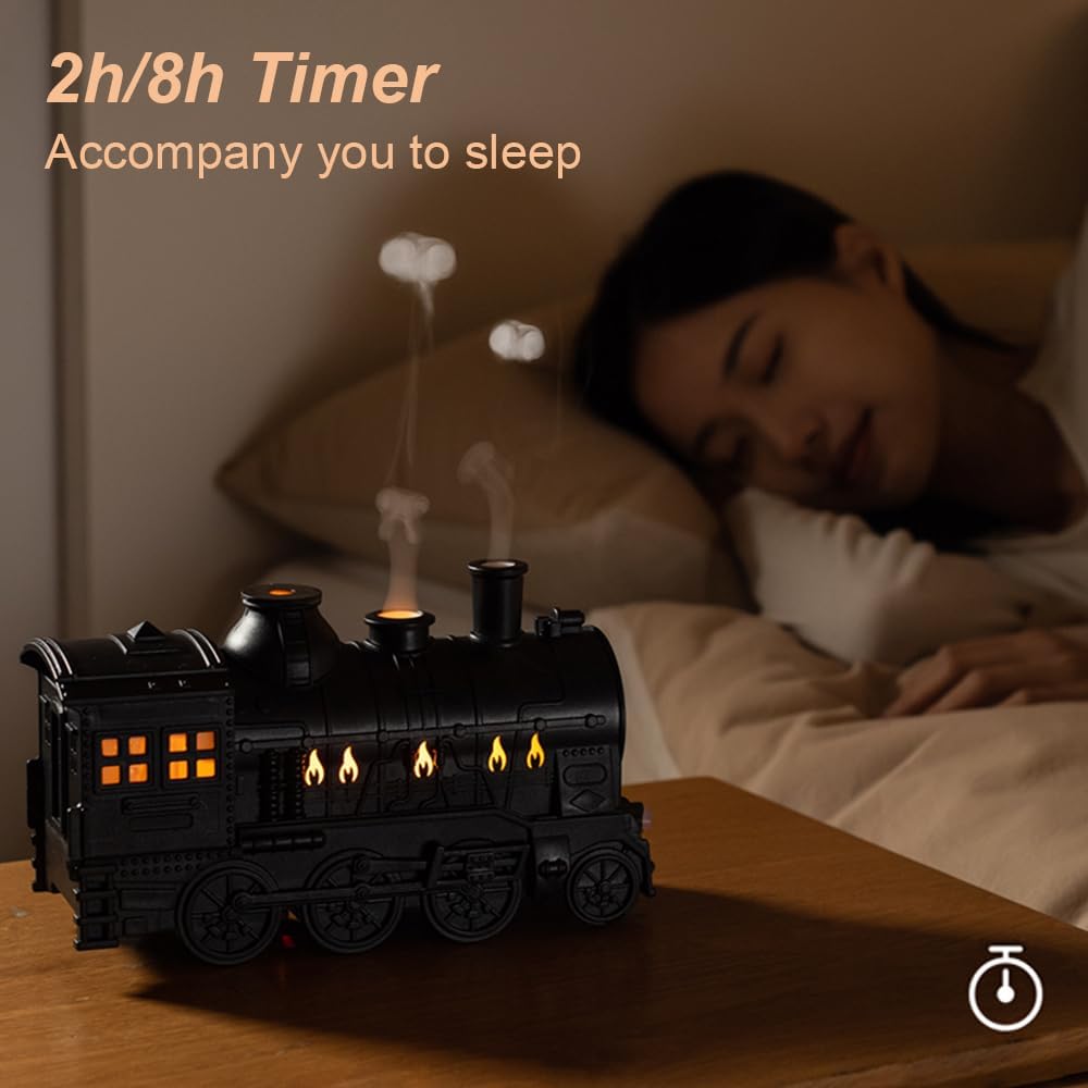 Retro Train Essential – Cool Mist Humidifier with 2 Spray Modes