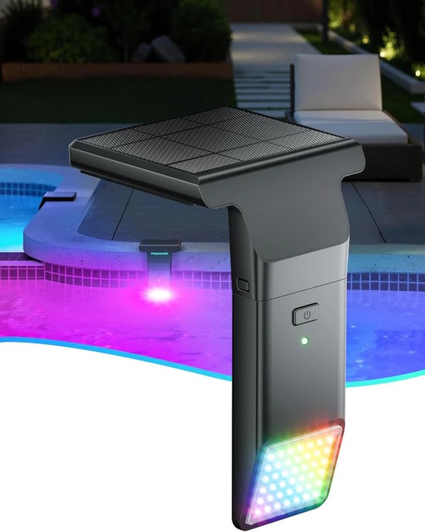 🌟New Series — Poolside Solar Light for Swimming Pool ✨