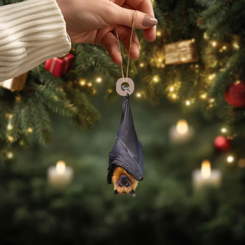 Bat Christmas Ornament