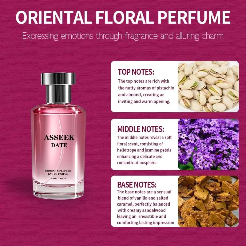 🌸ASSEEK Women's Perfume, Long Lasting Floral Fruity Fragrance 🌸
