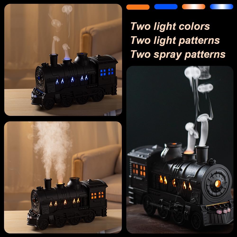 Retro Train Essential – Cool Mist Humidifier with 2 Spray Modes