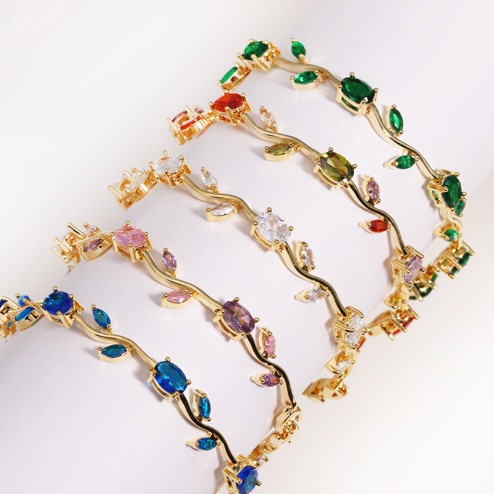 Dainty Rose Bracelet