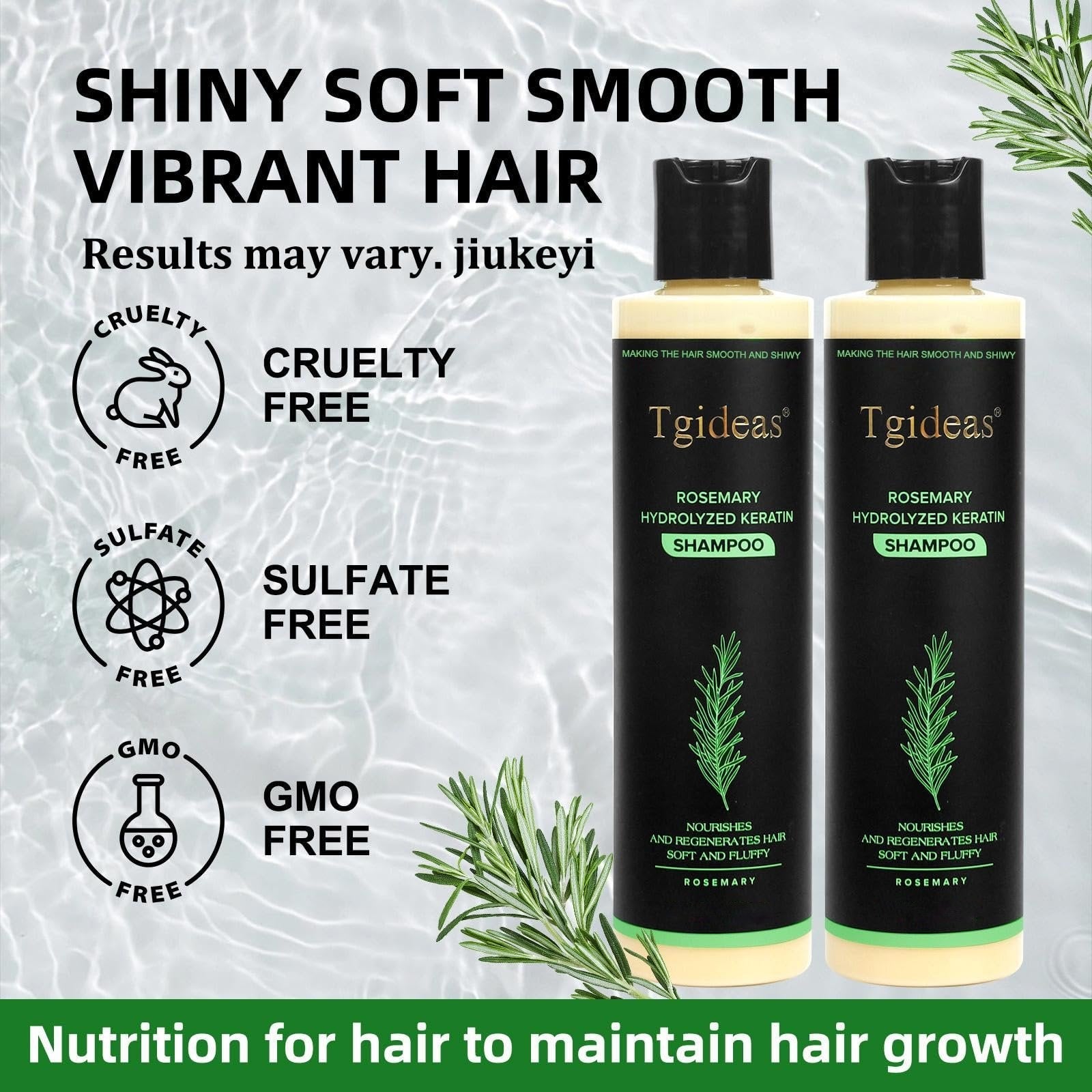 Tgideas Organic Rosemary Hair Growth Shampoo