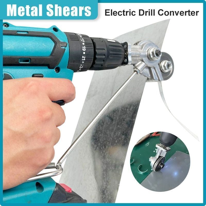 Electric Drill Convert Shears Plate Cutter