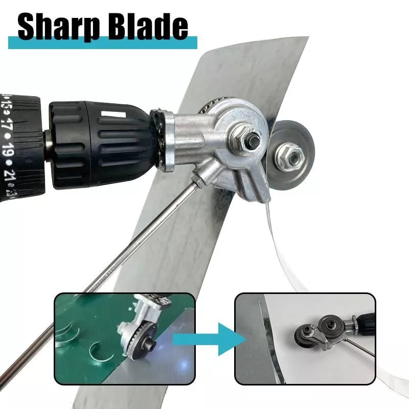 Electric Drill Convert Shears Plate Cutter